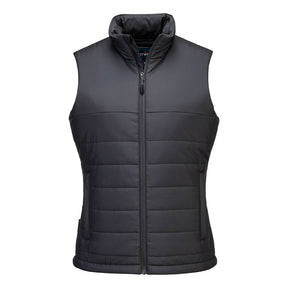 Portwest S607 Professional Women's Insulated Baffle Gilet Metal Grey