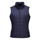 Portwest S607 Professional Women's Insulated Baffle Gilet Navy