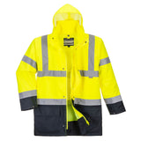 Portwest S766 Hi-Vis 5-in-1 Contrast Essential Jacket Yellow/Black