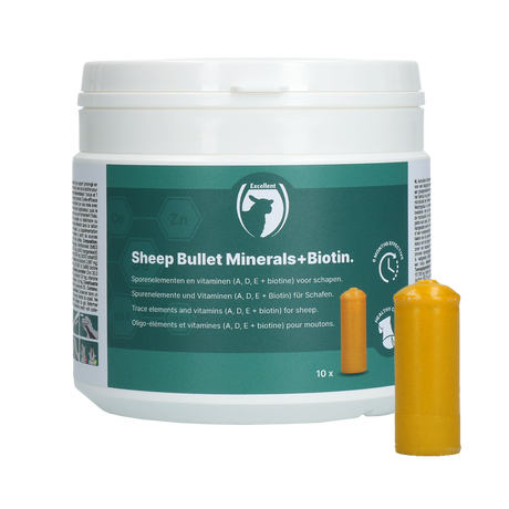Excellent Sheep Bullet Minerals + Biotin 10 pieces