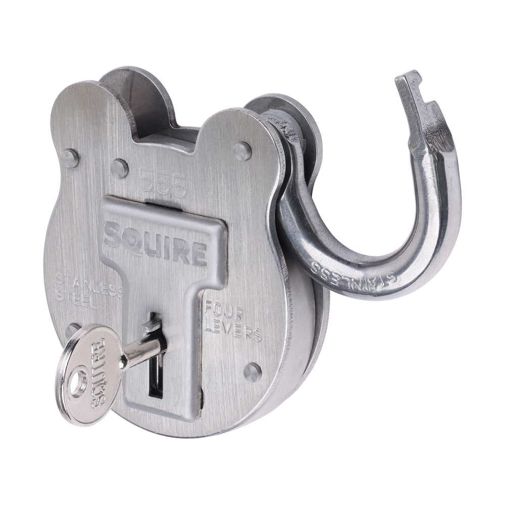 Squire Marine Grade Old English Padlock - Stainless Steel 50mm (555)