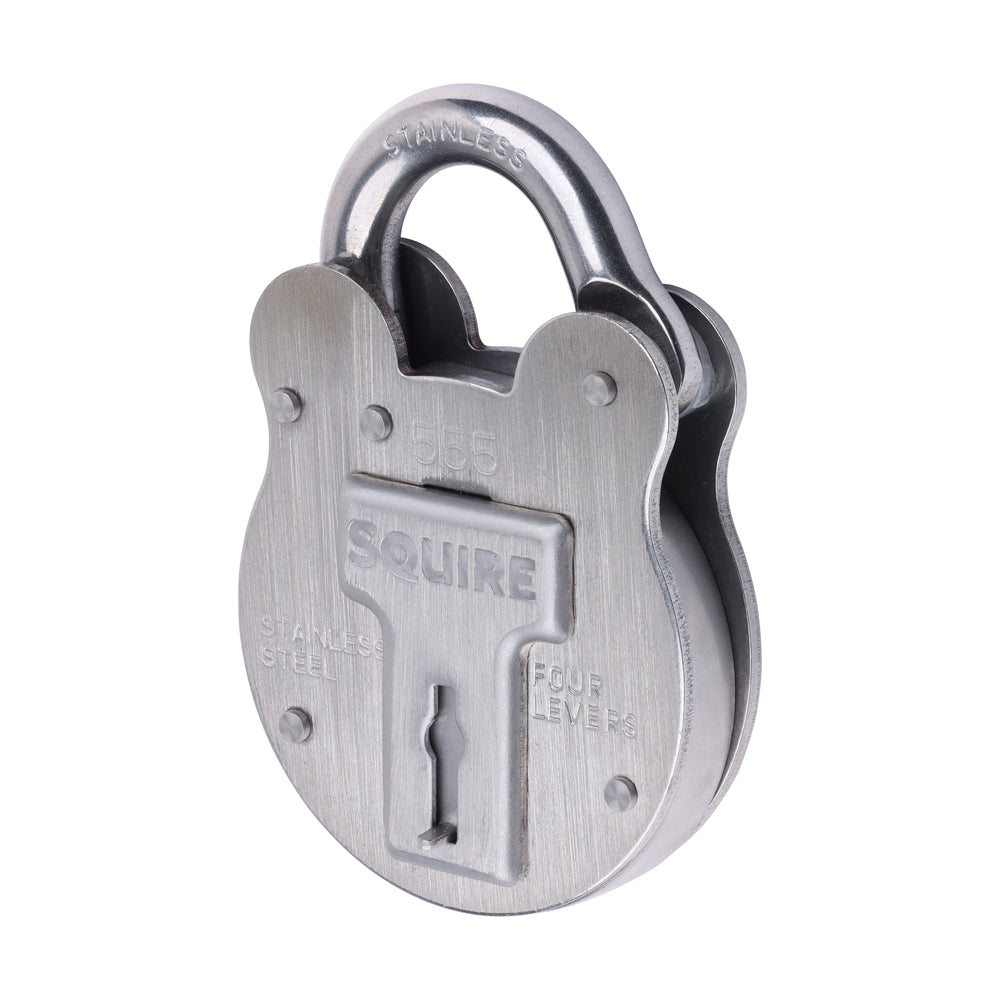 Squire Marine Grade Old English Padlock - Stainless Steel 50mm (555)