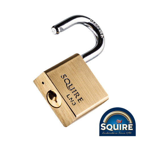 Timco Squire 'Lion' Range - Solid Brass Padlocks