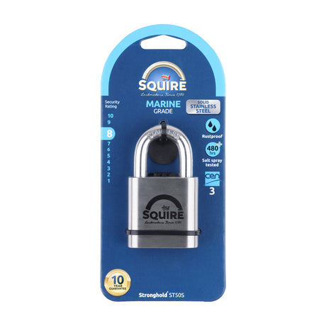 Squire Stronghold® Marine Grade Stainless Steel Padlocks
