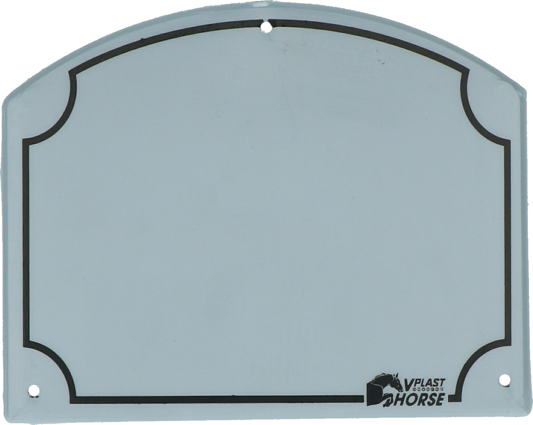 Stable name plate