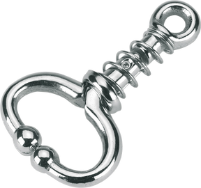 Bull and cow holder with spring