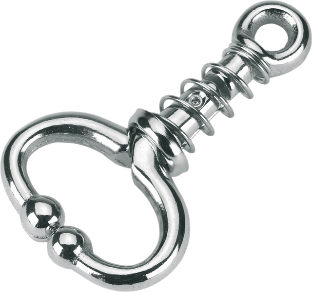 Bull and cow holder with spring