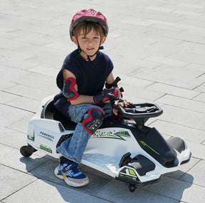 Drift Rider 360 24V Electric Go Kart White