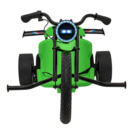 Drift 24V Electric Ride On Trike Green