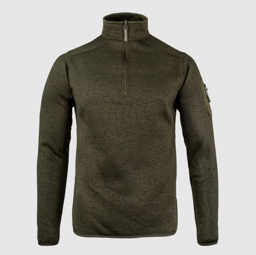 Melange Quarter Zip Fleece