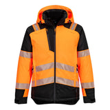 Portwest T160 PW3 Hi-Vis Winter Jacket Orange/Black