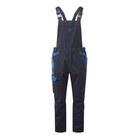 Portwest T746 WX3 Industrial Wash Bib and Brace Navy