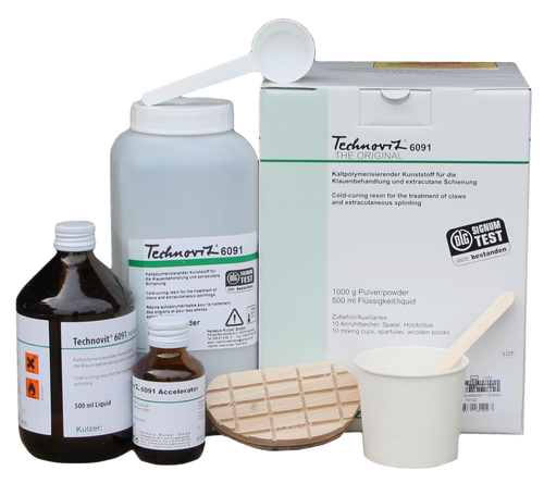 Technovit 6091 Hoof Block Kit - 10 treatments