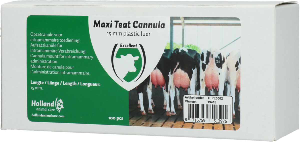 Excellent Maxi Teat Cannula 15 mm