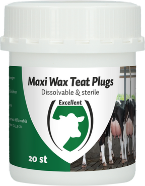 Excellent Maxi Wax Teat Plugs