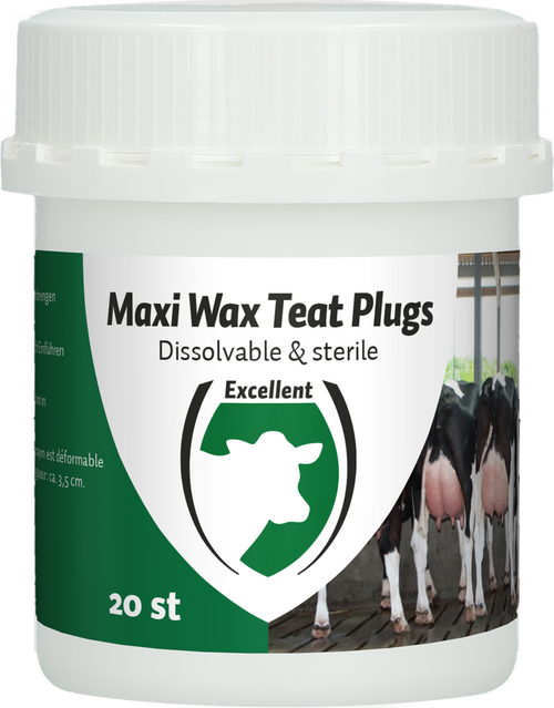 Excellent Maxi Wax Teat Plugs (20)