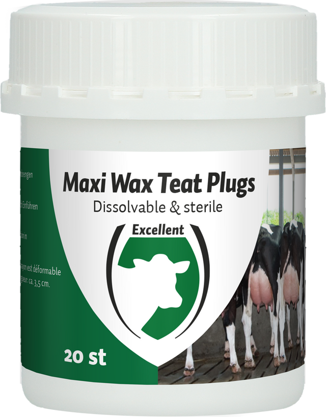 Excellent Maxi Wax Teat Plugs