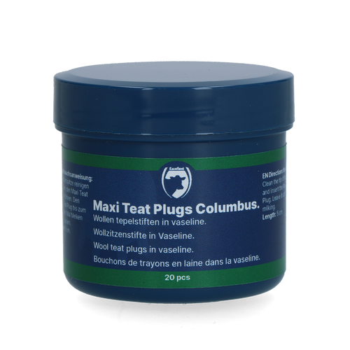 Excellent Maxi Wool Teat Plugs Columbus 5 cm (20)