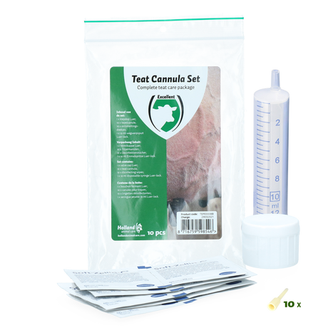 Teat Cannula Set