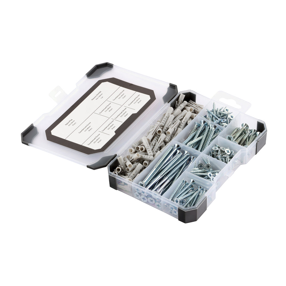 Timco Mixed Screws, Plugs & Drill Bit Tray