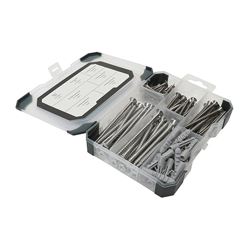 Timco Mixed Screws, Plugs & Drill Bit Tray