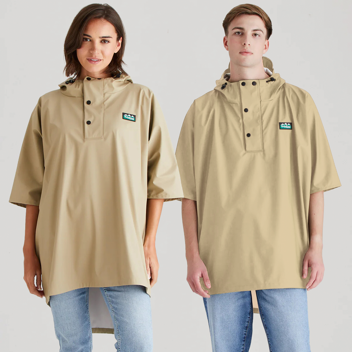 Ridgeline Signature Poncho – Eucalyptus