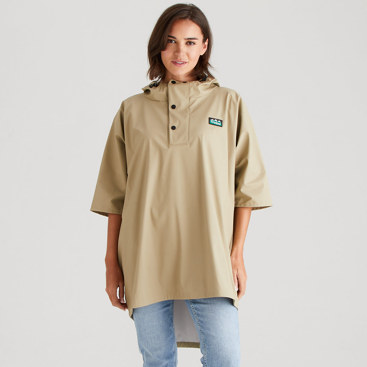 Ridgeline Signature Poncho – Eucalyptus