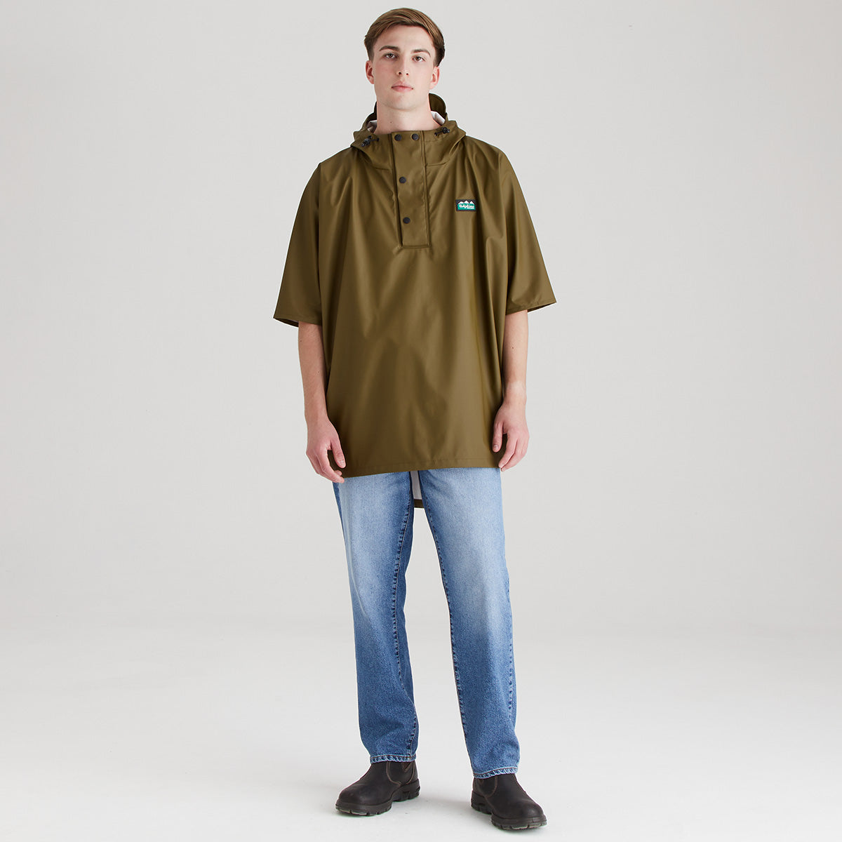 Ridgeline Signature Poncho – Teak