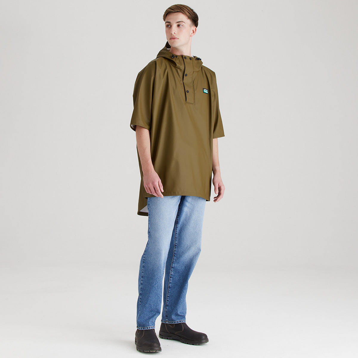 Ridgeline Signature Poncho – Teak