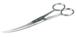 Marking scissors bent blades