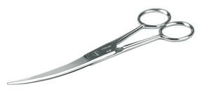 Marking scissors bent blades