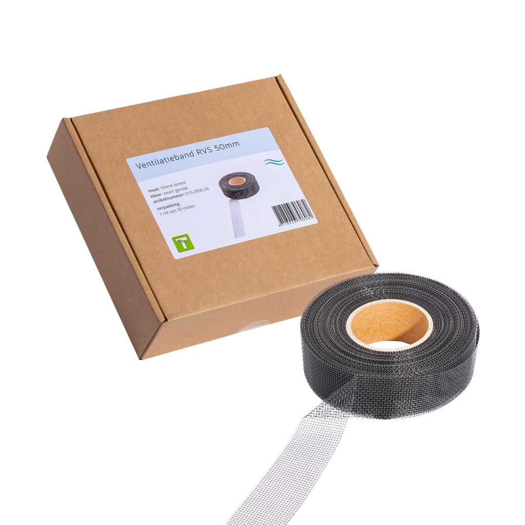 Ventilation Band Stainless Steel Black