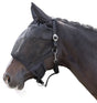 Halter with integrated fly mask
