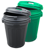 Storage Bucket with lid 70 litre
