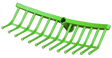 Feed Fork plastic green