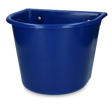 Feed trough 15 l with hooks Dark blue