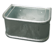 Feed Trough Horse galvanized steel 45x34x24cm RH