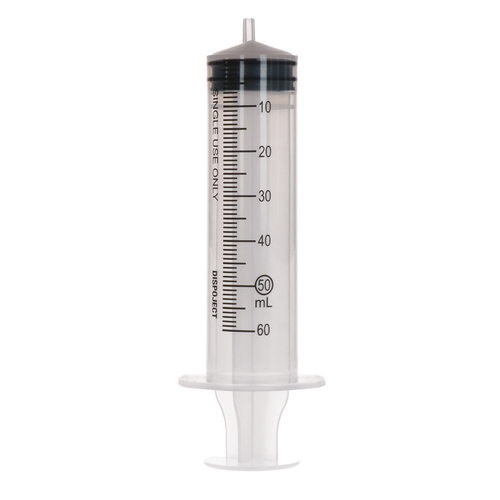 Disposable 3-piece Syringe Luer Lock 50 ml