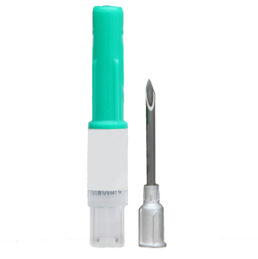 Disposable LL aluminium needle 200x25 (14Gx1) for cattle