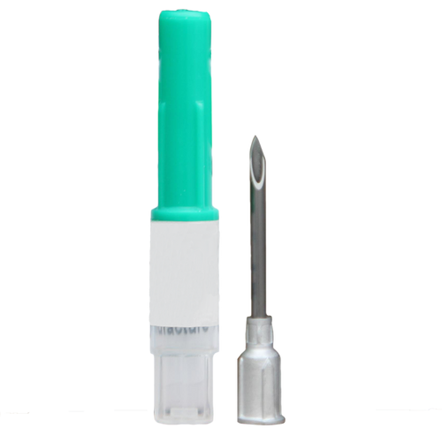 Disposable LL aluminium needle 200x25 (14Gx1) for cattle