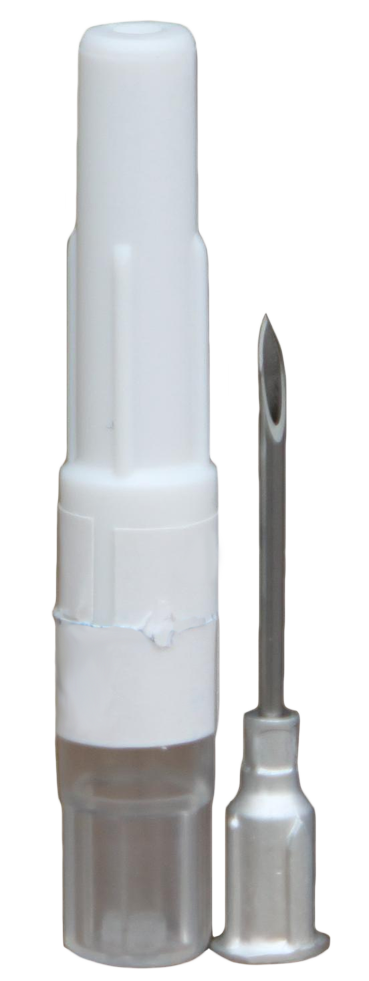 Disposable LL aluminium needle 160x25 (16Gx1) for dairy cattle, sows and boars