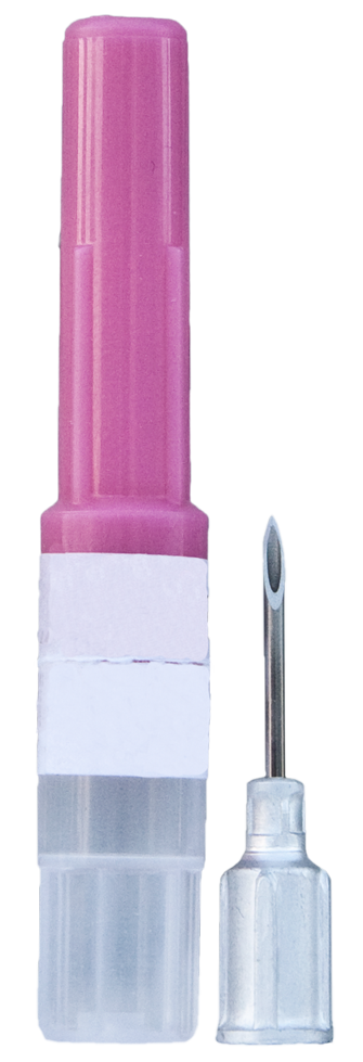 Disposable LL aluminium needle 130x16 (18Gx5/8) for piglets and lambs