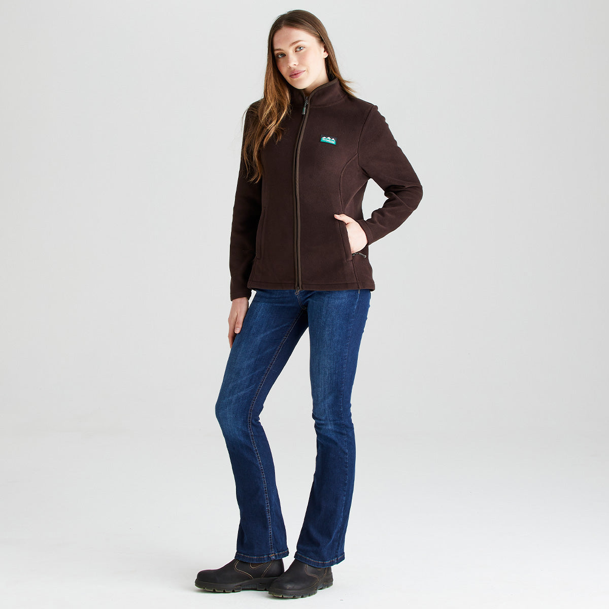 Ridgeline Women's Brenna Fleece Jacket – Deep Bark