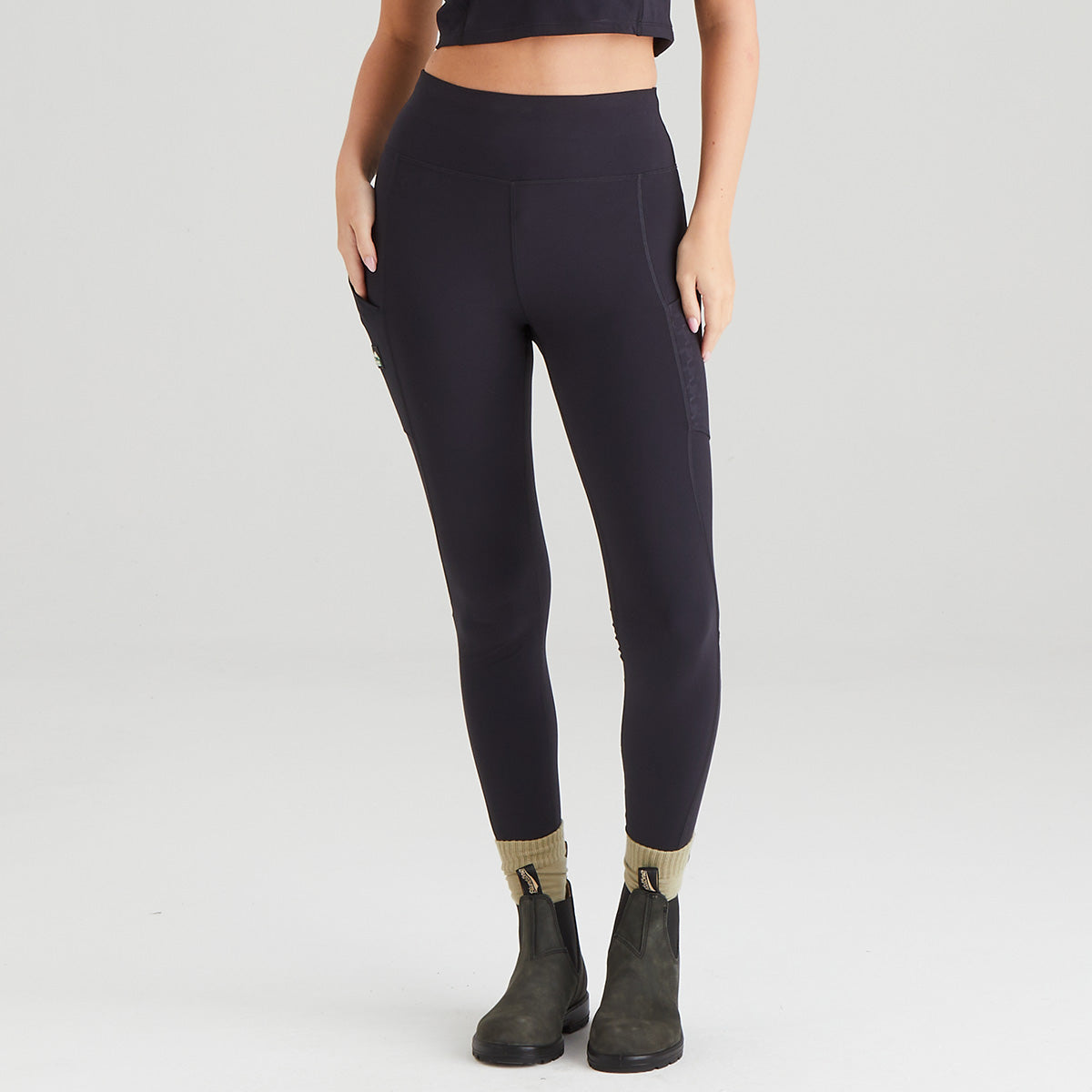 Ridgeline Women's Infinity Leggings – Black