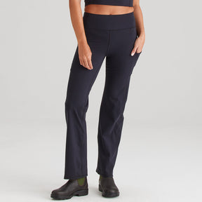 Ridgeline Women's Infinity Straight Leg Leggings – Black