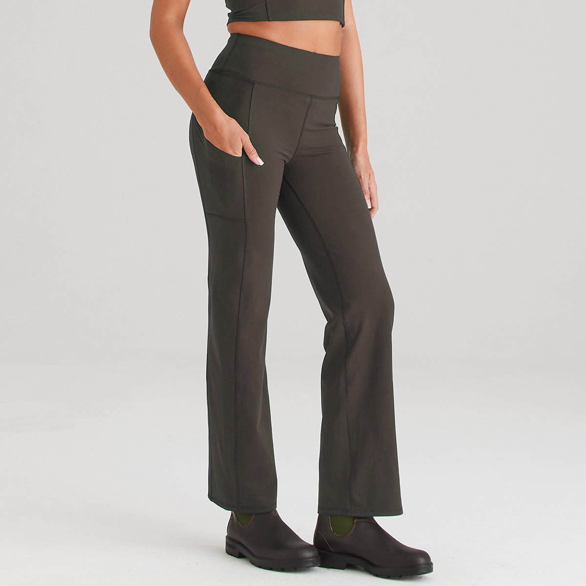 Ridgeline Women's Infinity Straight Leg Leggings – Deep Forest