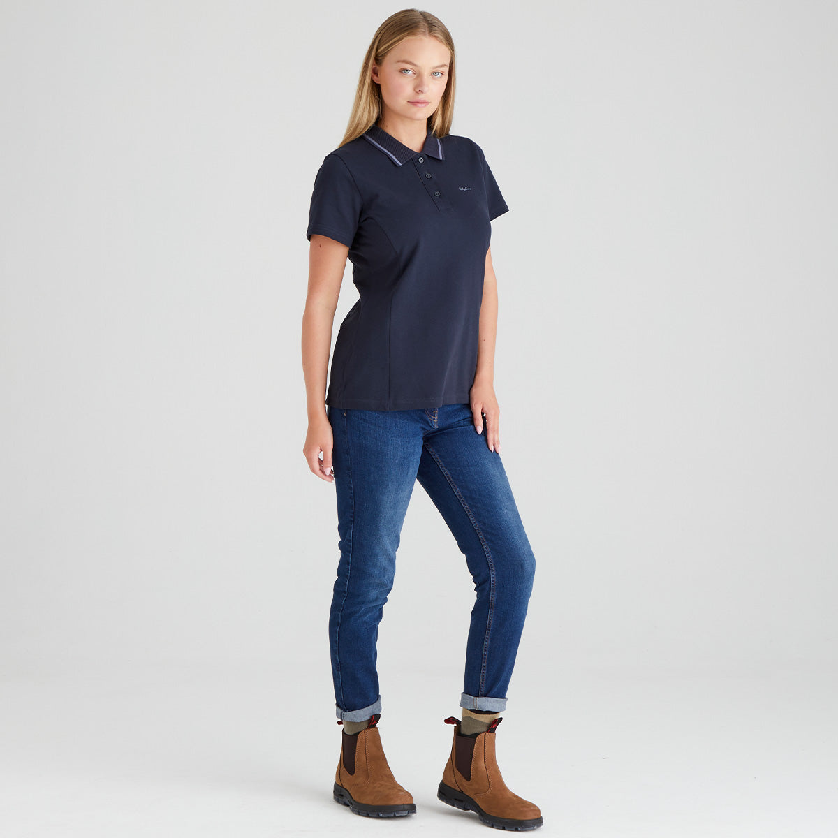 Ridgeline Women's Kilworth Polo Shirt – Navy