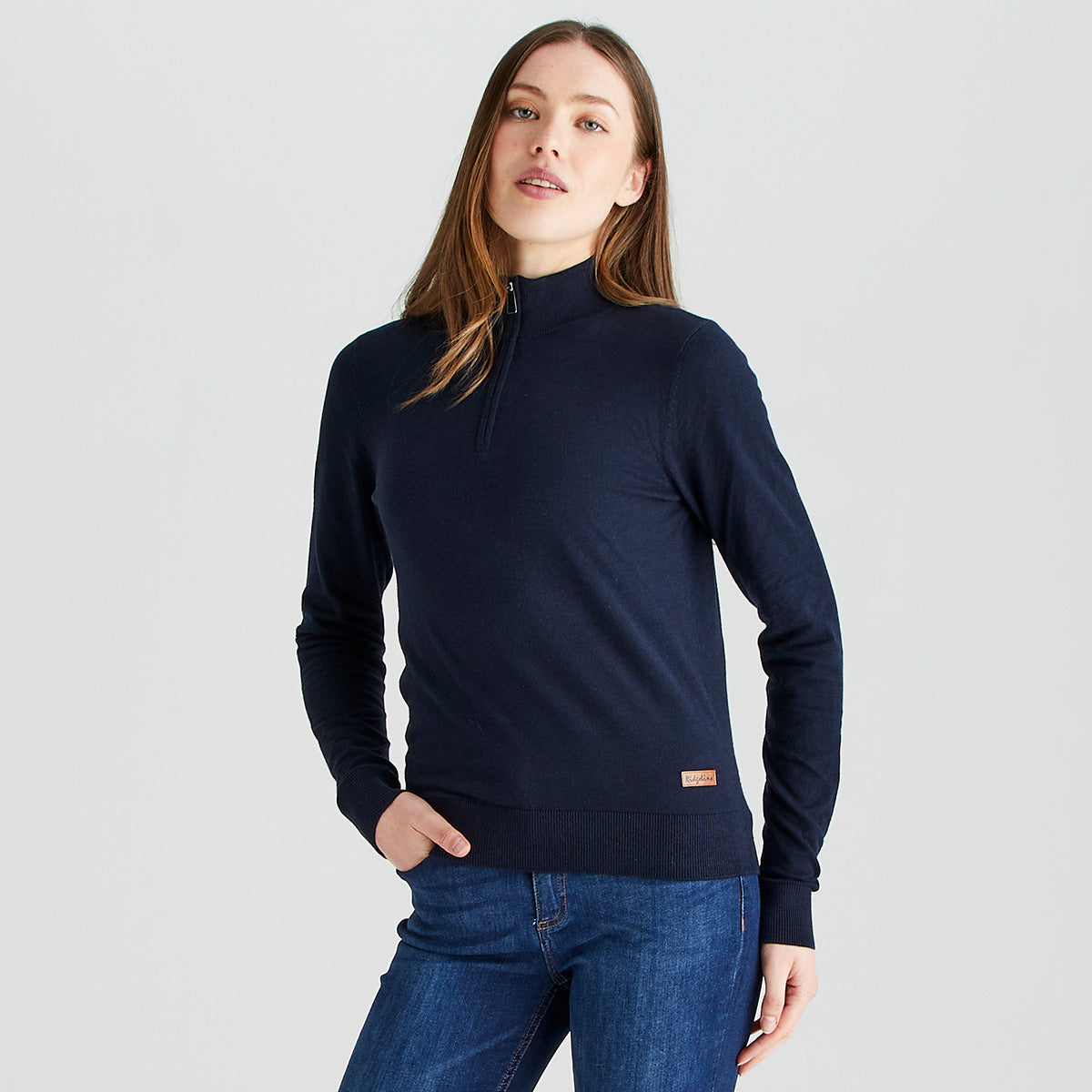 Ridgeline Women's Melford 1/4 Zip – Navy