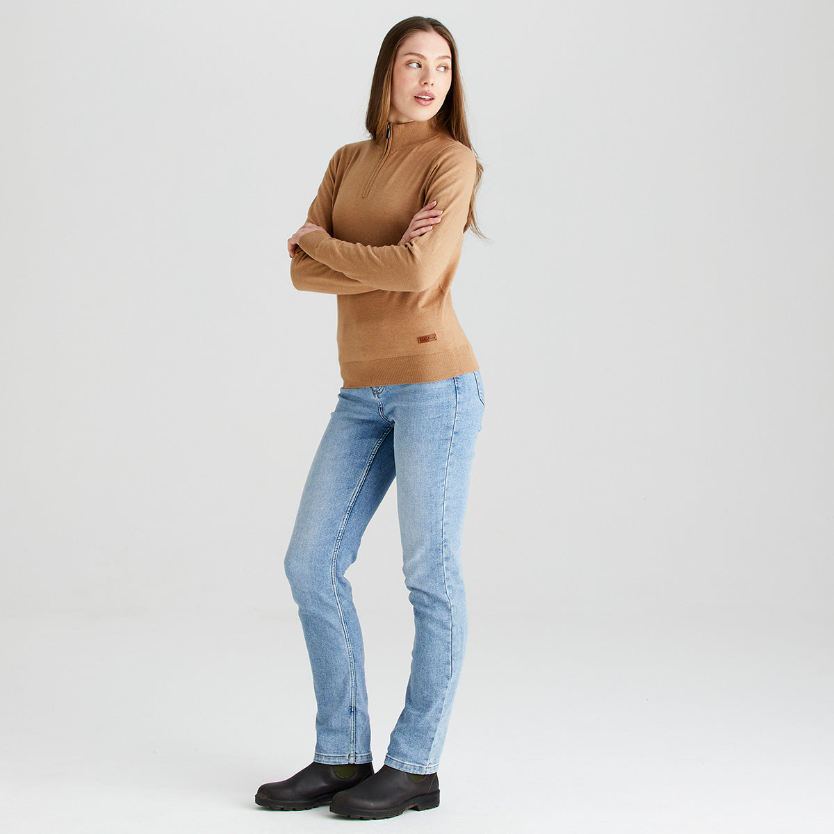 Ridgeline Women's Melford 1/4 Zip – Sienna