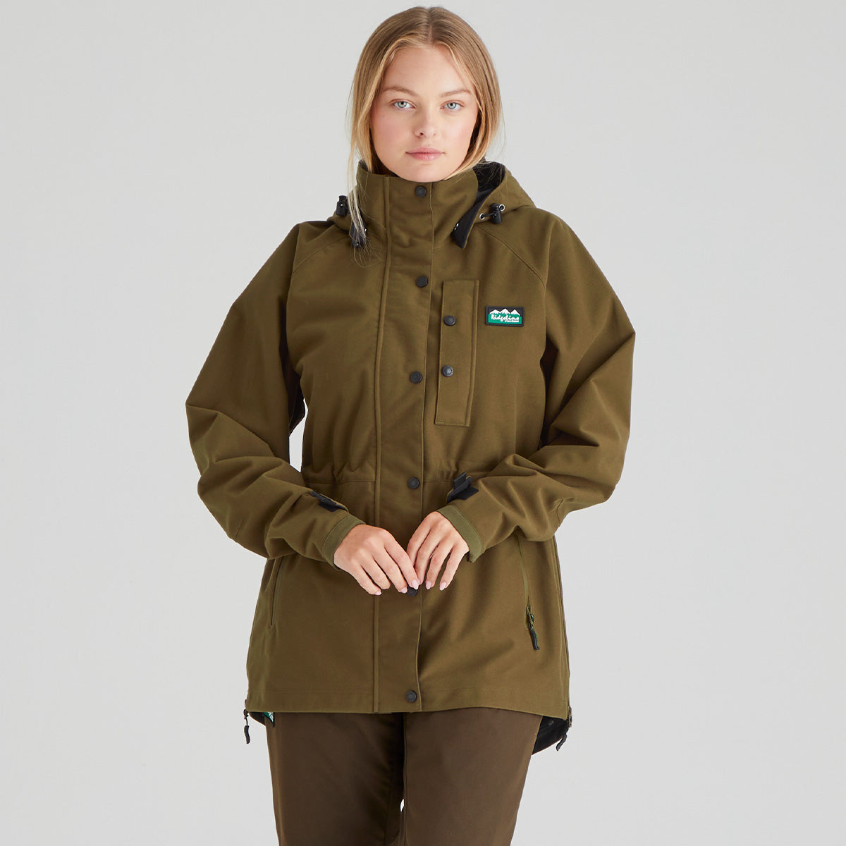 Ridgeline Women's Monsoon Classic Jacket – Teak